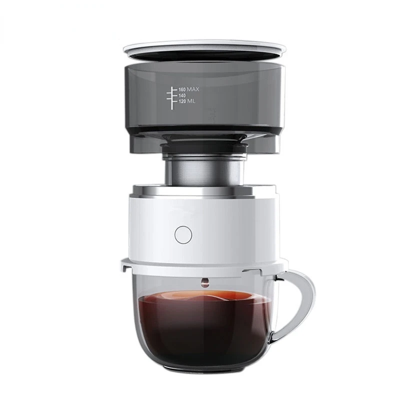 

Portable Mini Drip Coffee Maker Cordless Automatic Espresso Coffee Machine for Travelling Camping Hiking Outdoor Gift Recommend