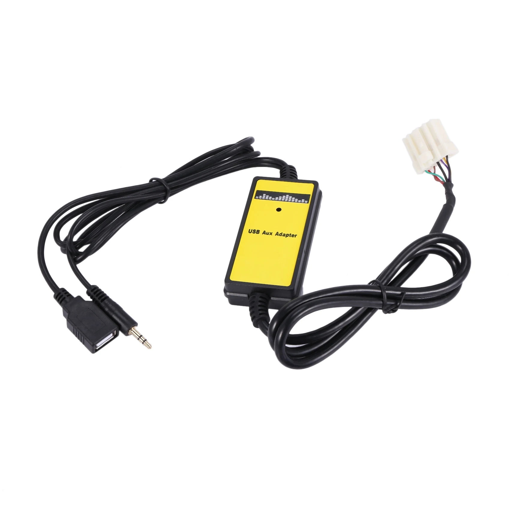 

USB AUX Mp3 Player Adapter Car Digital Music Cd Changer 3.5mm for 2/3/5/6/CX7/MX5/MPV/Miata/Tribute/RX8 interface