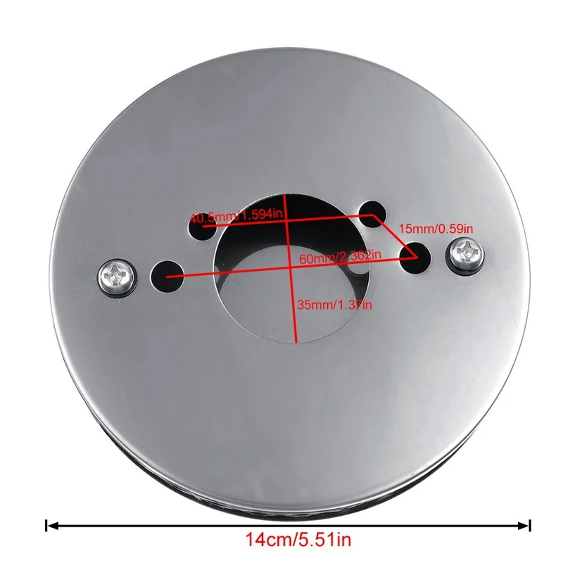 Автомобильный хромированный воздушный фильтр для всех карбюраторов SU HS2 1 25x3 см