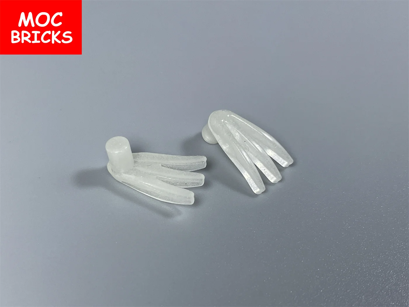 10 штук MOC кирпичи Фигурная часть 10187 Светящийся боевой инструмент когтистого истребителя Игрушка на заказ Учебные строительные блоки подарки для детей.