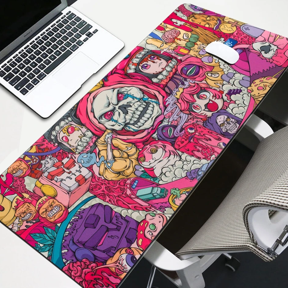 

900x400mm Gaming Mousepad XXL Computer Mausepad Monster Dragon Large Rubber Speed Desk Keyboard Mouse Pad Desktop Gamer Mat