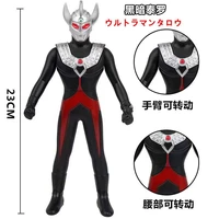 23cm large soft rubber ultraman taro dark action figures model doll furnishing articles childrens assembly puppets toys