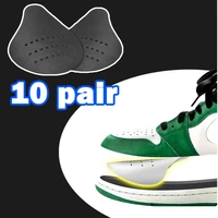 10 pairs anti wrinkle protector for sneaker shoe head keeping shaper anti bending crack stretcher expander men sports soft trees