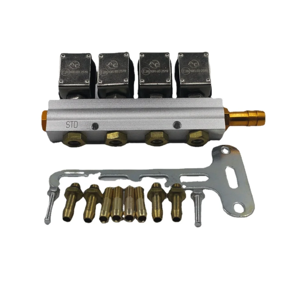 

2 ohms AC STAG 4CYL W01-4 Injectors Rail