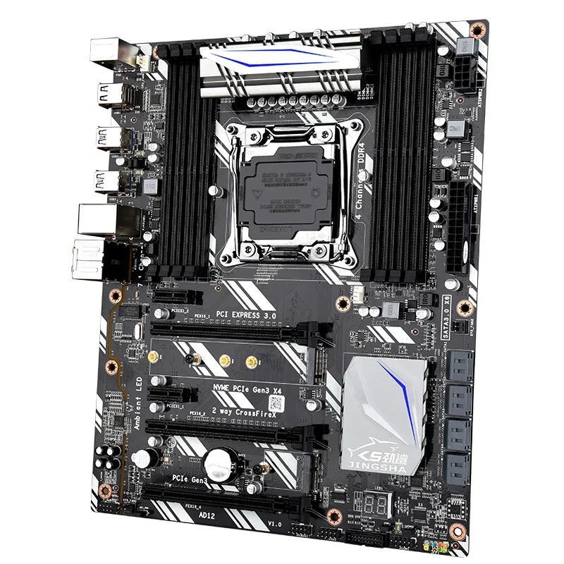 X99 D8 Материнская плата LGA2011-3 комплект xeon e5 2690 v4 процессор 128 ГБ (4*32 ГБ) 2133 МГц памяти