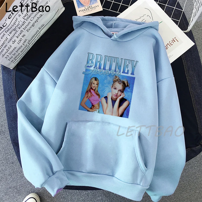 

Новинка, Женский свитшот с принтом Britney Spears, Женский Топ с длинным рукавом, Повседневная модная толстовка, теплая толстовка с круглым вырезо...