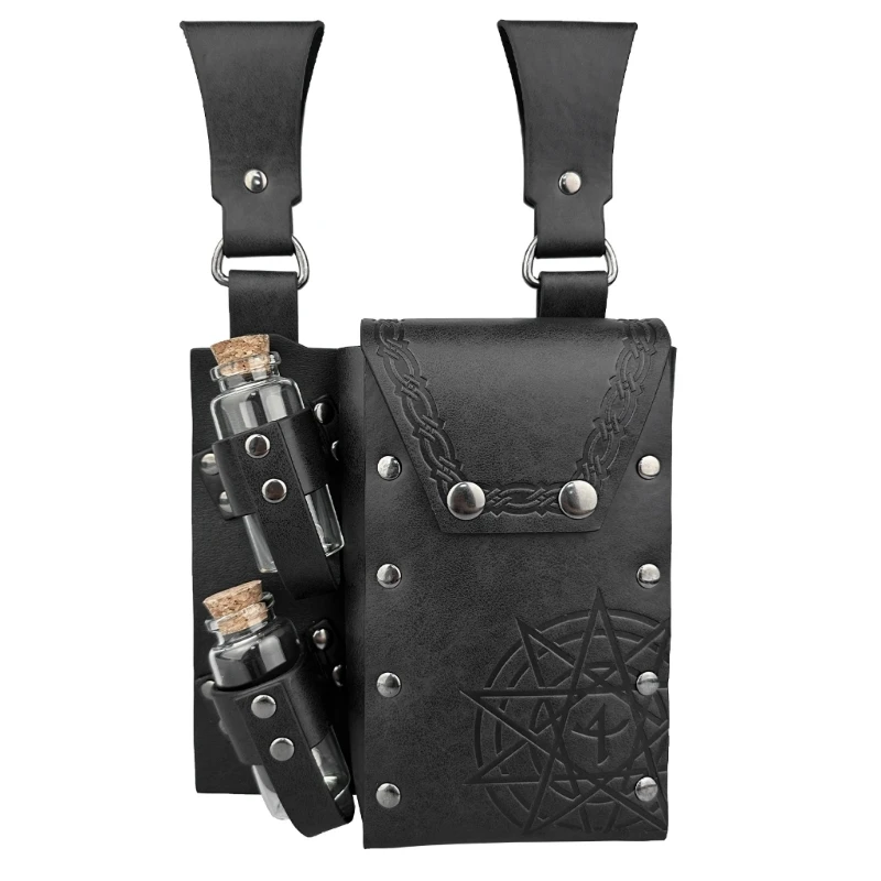 Средневековая поясная сумка алхимии Аксессуары для костюмов на Хэллоуин