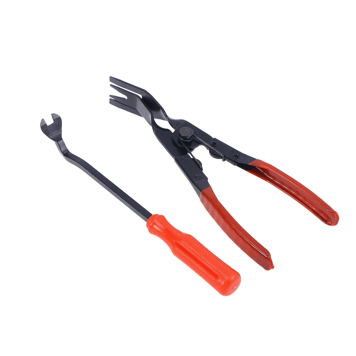 

2 Pcs Pliers Car Clamp Screwdriver Nippers Tool Buckle Removal Door Automotive Tools Disassemble Accessories