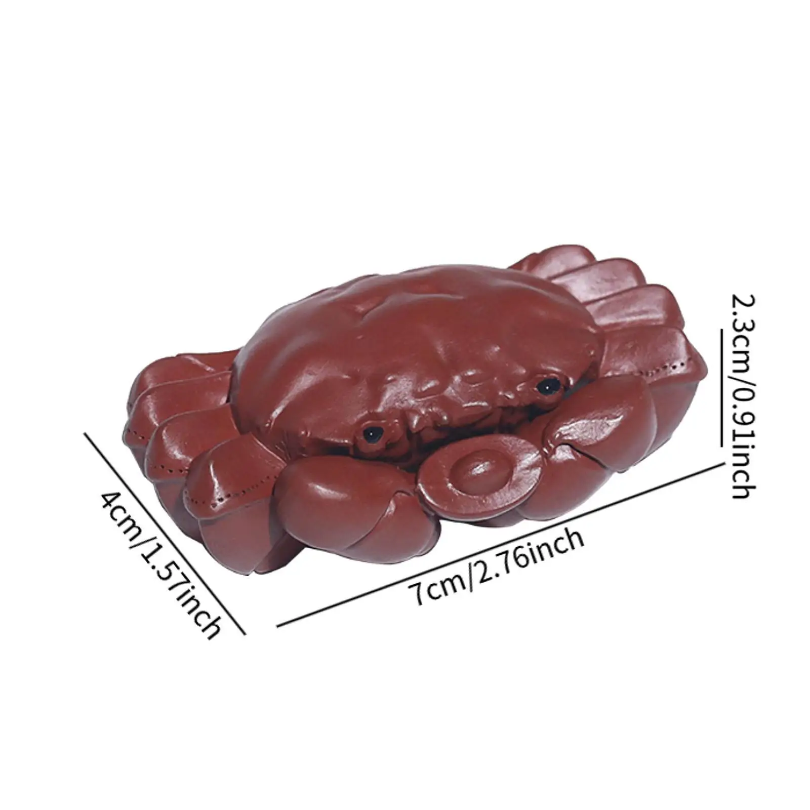 Чайная коллекция статуй краба для домашних животных подарочный стол фиолетовая