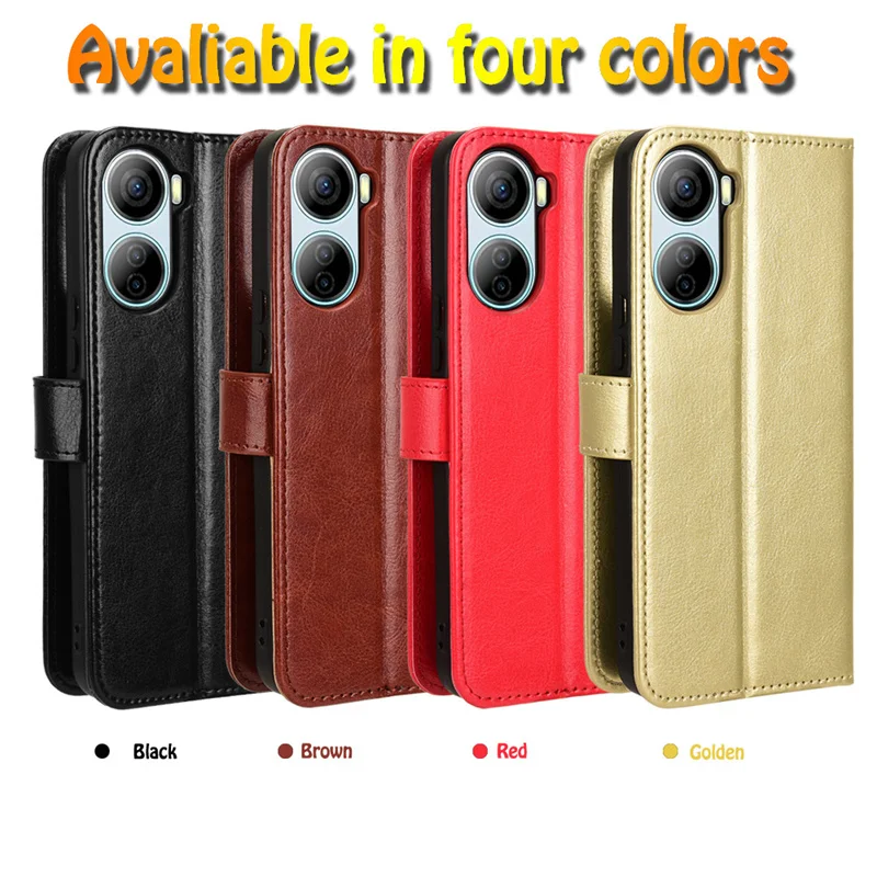 Противоскользящий кожаный чехол для телефона ZTE Nubia LVY со шнурком и держателем