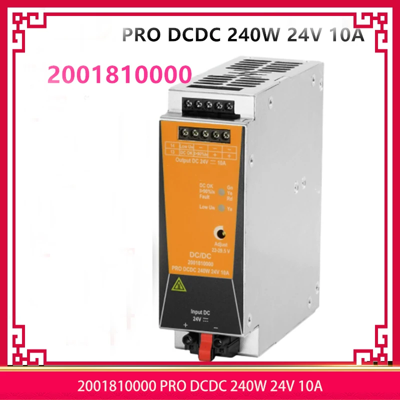 

2001810000 PRO DCDC 240W 24V 10A Original For Weidmüller Switching Power Supply High Quality Fully Tested Fast Ship