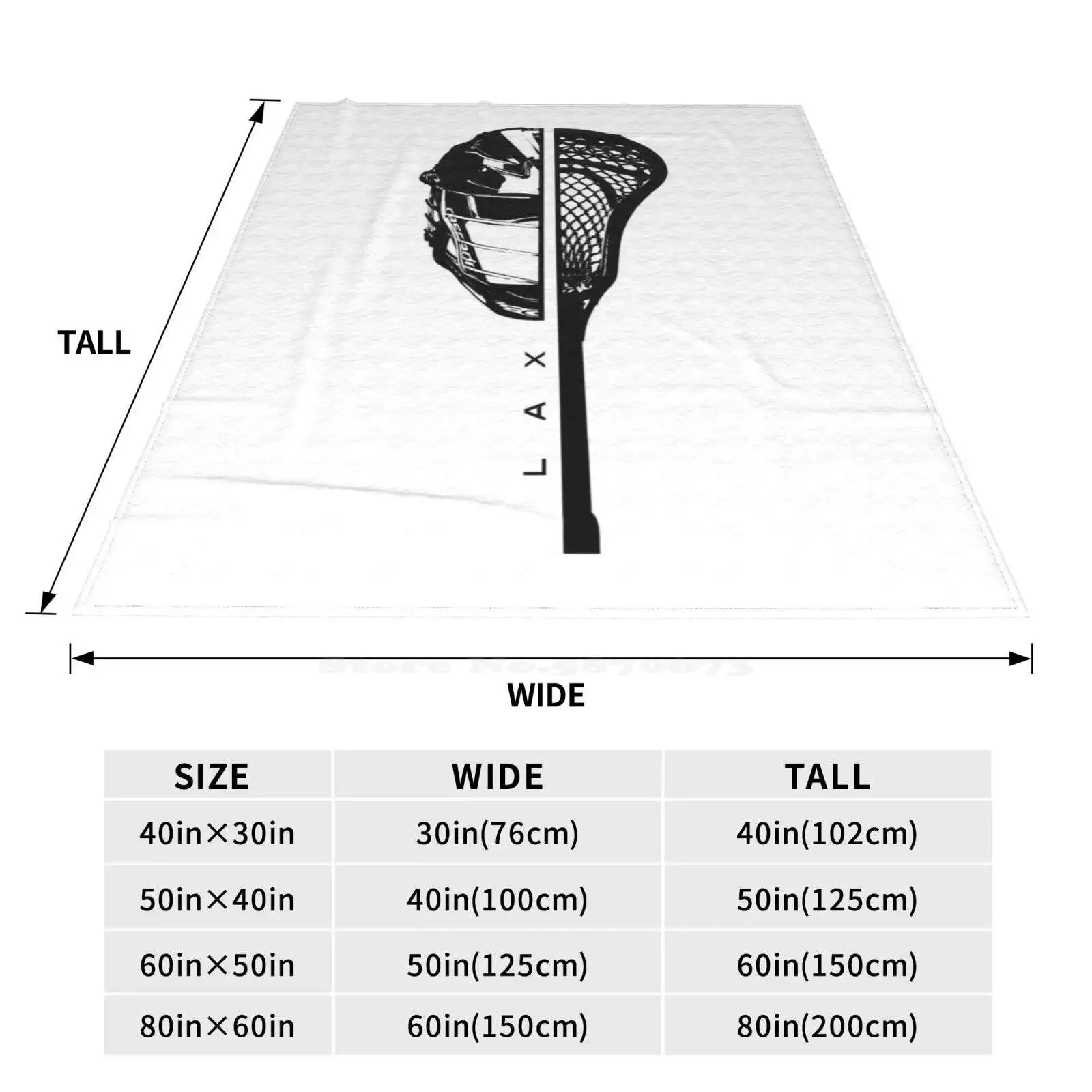 Всесезонное удобное теплое мягкое одеяло Lax спортивный шлем Warrior Stick