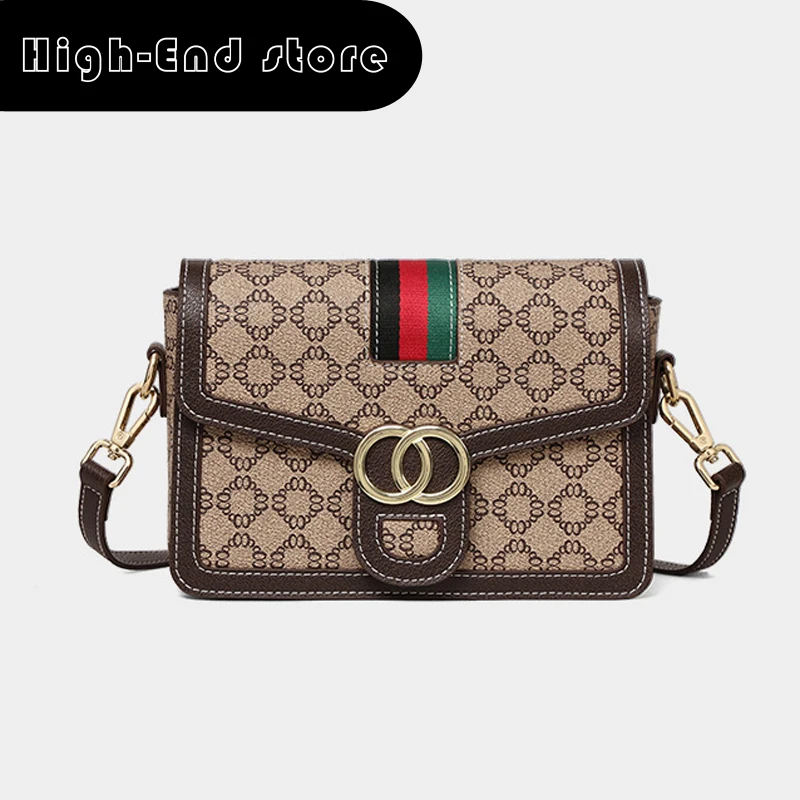 

Новинка 2023, женская сумка, модная универсальная маленькая квадратная сумка, осенне-зимняя усовершенствованная женская сумка через плечо