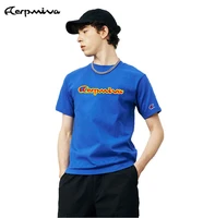 Hot Sale New Brand AERPMIVA High Quality Mens 100  Cotton Loose Comfort Casual Top Clothing