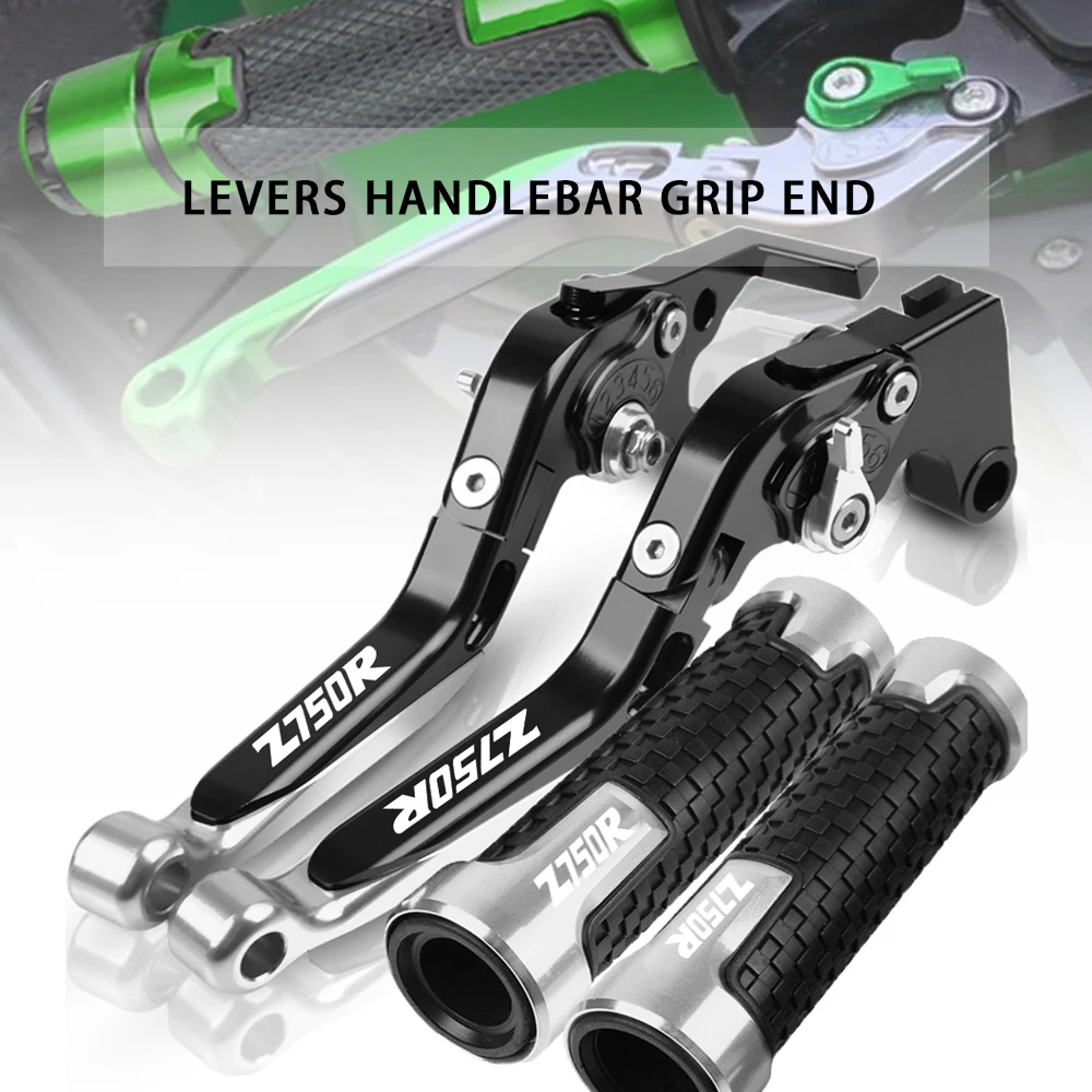 

Аксессуары для мотоциклов, ЧПУ для KAWASAKI Z750R 2011 2012, торцевая ручка Z750 R Z 750 R, регулируемые выдвижные рычаги сцепления тормозов