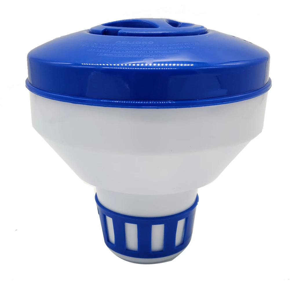 

Deluxe Pool Chlorine Floater Dispenser - 3Inch Tablets, 7Inch Diameter - Inground & Above Ground Swimming Pools