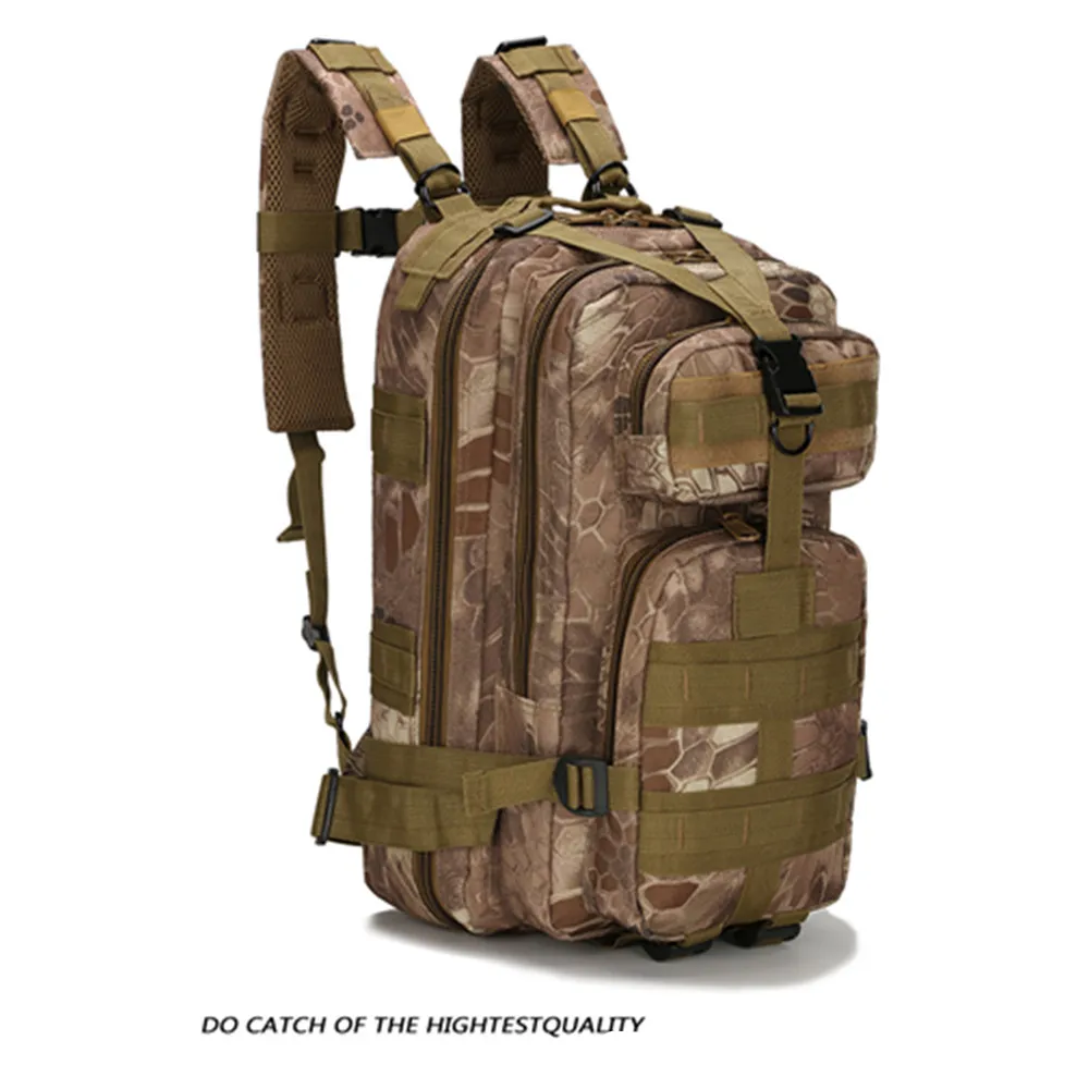 Men Women Outdoor Military Army Tactical Backpack Trekking Sport Travel Rucksacks Camping Hiking Trekking Camouflage Bag