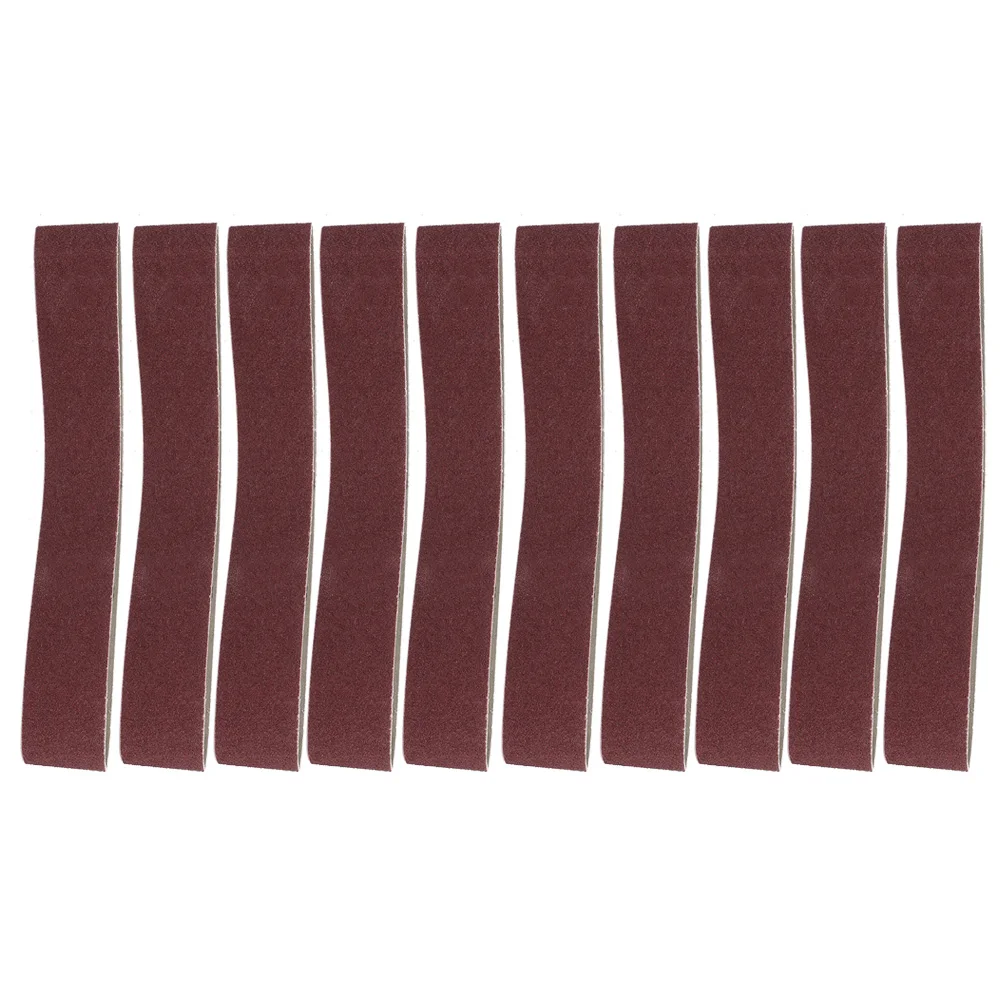 

10pcs 27x2 Inch Aluminum Oxide Sanding Belt 686x50mm Abrasive Band for Wood Soft Metal (40#) Grinding Grinding