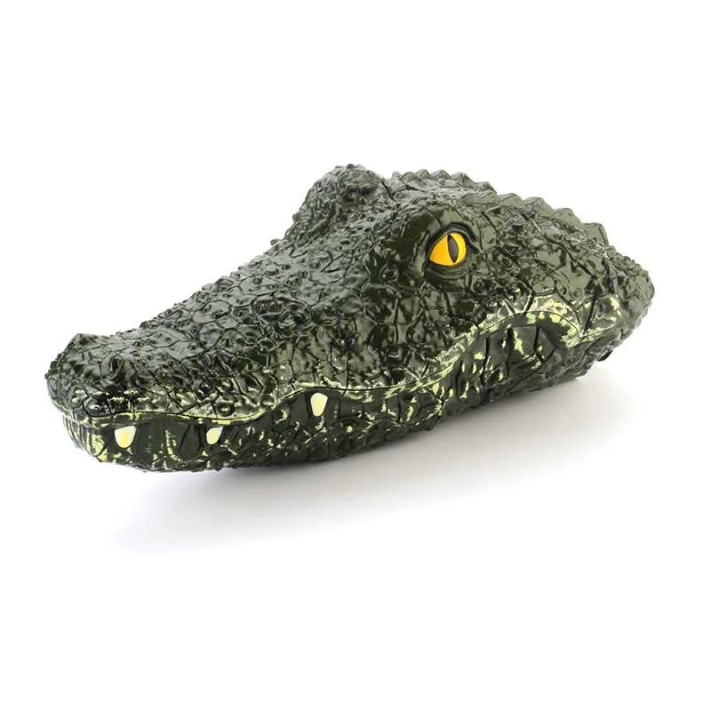 Крокодиловая лодка 2 4 ГГц RC канала Аллигатор яркая голова имитация розыгрыша