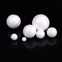 20pcslot 1 4cm modelling polystyrene styrofoam foam ball white craft balls for diy christmas party decoration supplies gift