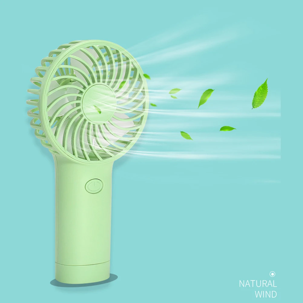 

Mini Portable Fan USB Rechargeable Cooling Handheld Environmentally Personal Fan Adjust Long Battery Life Ventilador