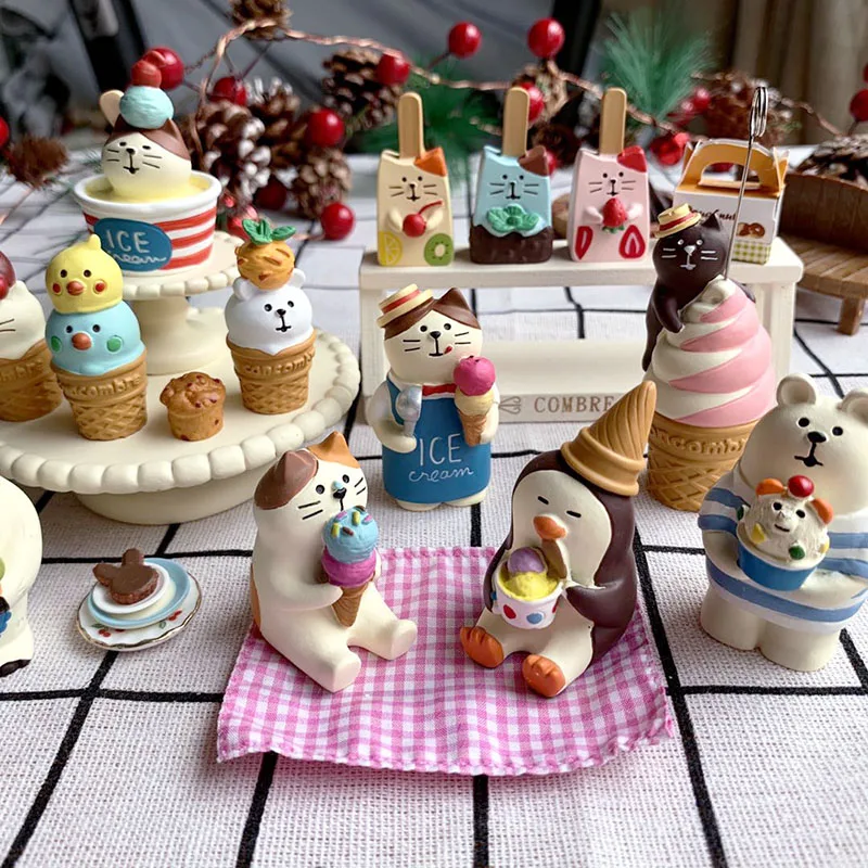 Миниатюрные фигурки из смолы Zakka