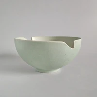 ceramic tableware creative retro japanese net red ramen bowl household eating noodles special bowl green big bowl