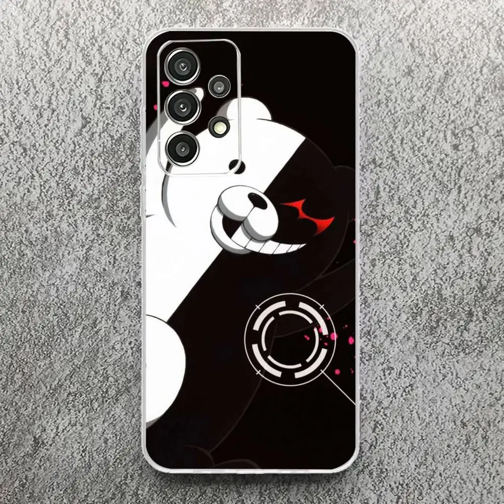 Фото Чехол для телефона Mystery D-Danganronpa M-Monokuma, прозрачный мягкий чехол для Samsung S25, S24, S21, S22, S23, S30, Ultra, S20, Plus. №3