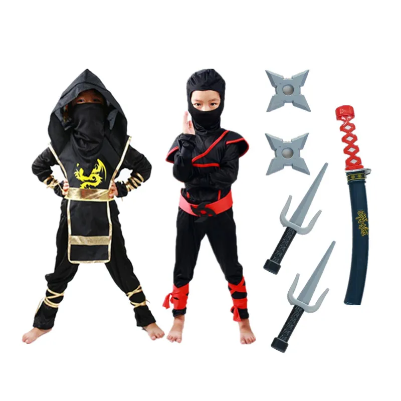 Детская одежда для мальчиков роскошный брикет убийцы воин кинжал Хэллоуин