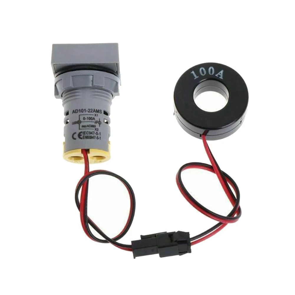 

Digital Ammeter LED Light Ammeter Accessories Current Transformer Electrical Components LED Display Replacement