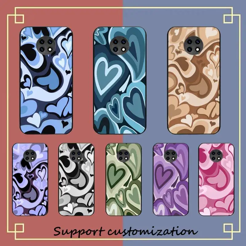 

Love heart Phone Case for Redmi Note 8 7 9 4 6 pro max T X 5A 3 10 lite pro