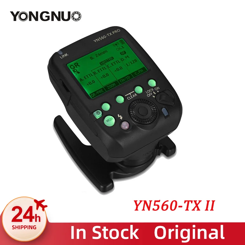 YONGNUO YN560-TX II YN560TX Pro беспроводной ручной триггер вспышки для YN200 YN560 IV Canon Nikon |