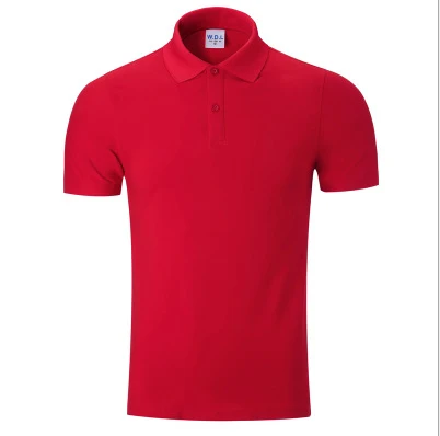 

single Pure cotton sports short sleeve polo advertising custom logo cultural shirt sportswear T-shirt printing CHN161
