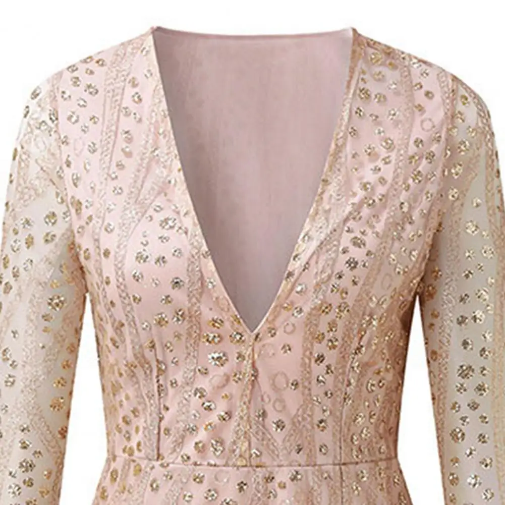 Сексуальное женское мини-платье на молнии с глубоким V-образным вырезом и