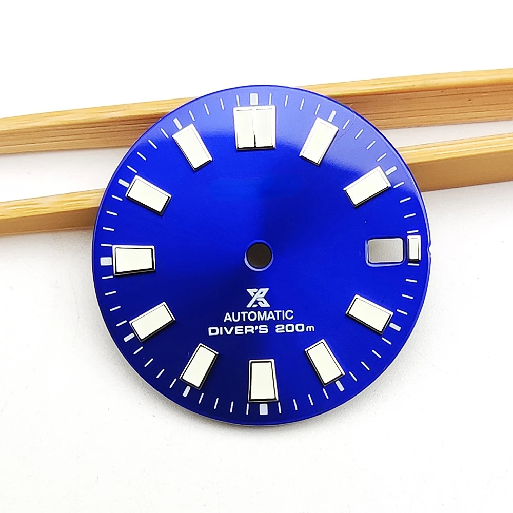 S 28.5mm Watch Dial Luminous Surface Dial Fit Japan NH35 NH36 4R 7S Automatic Movement Men Watch Accessories