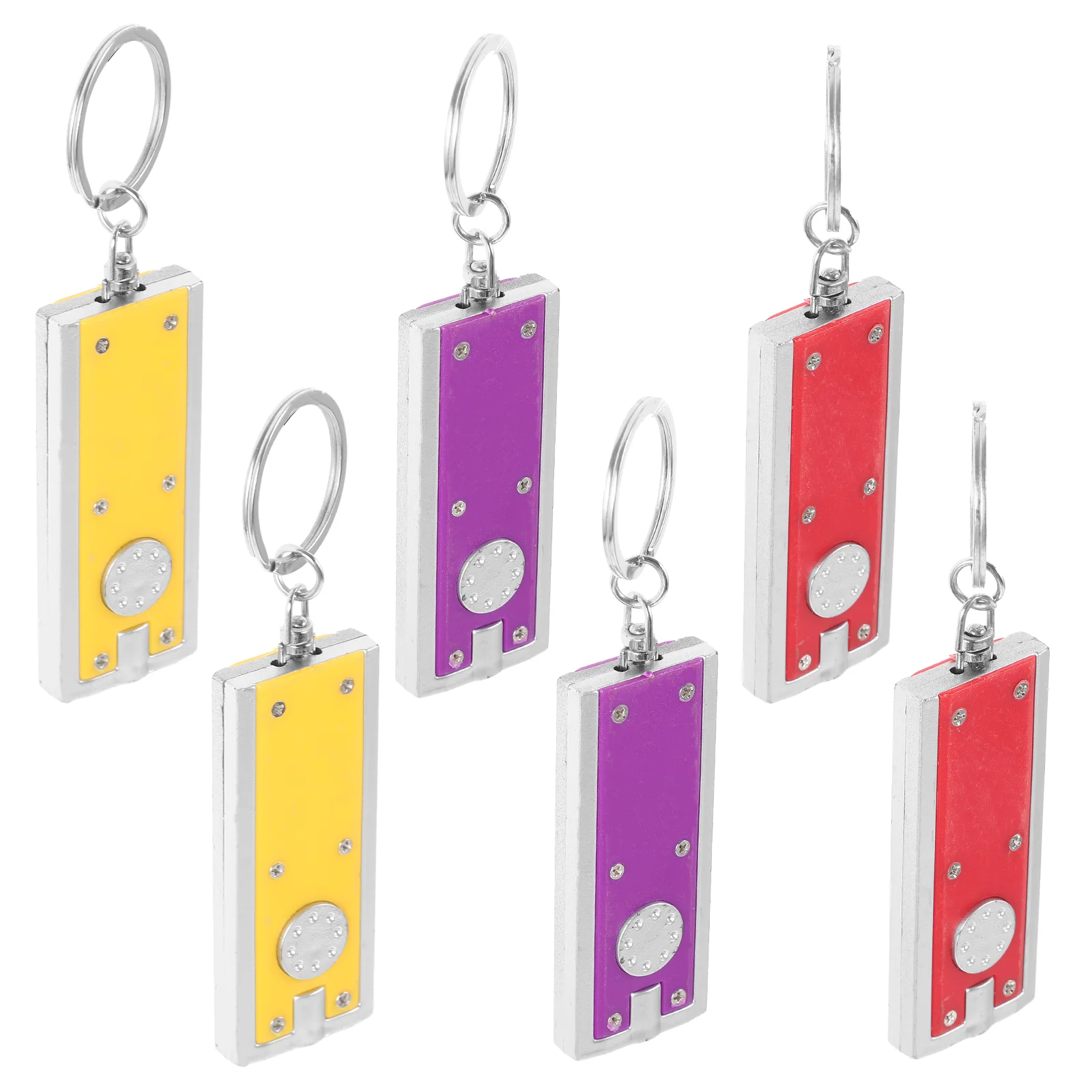 

Led Keychains Tiny Light: Flashlight Key Ring Collar Light in Assorted Colors Portable Key Chain Flash Light for Camping