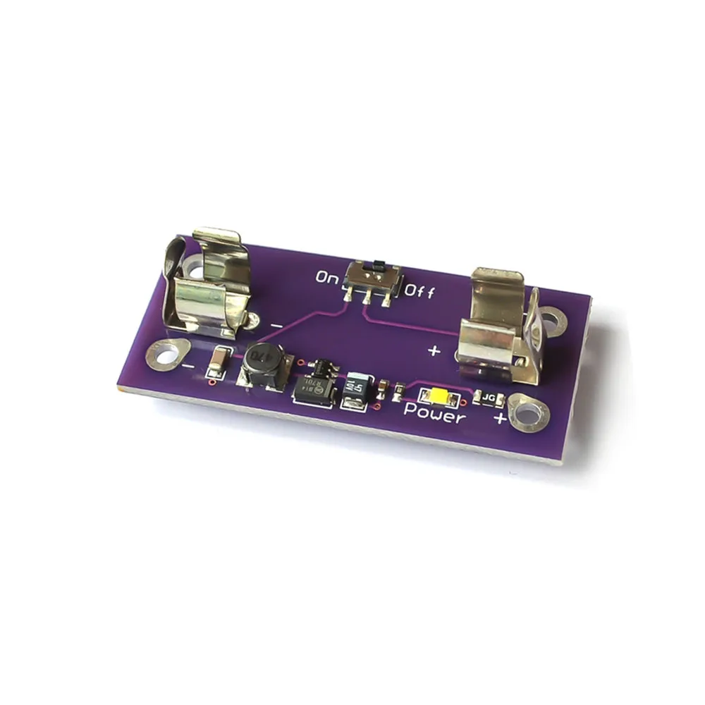 

Модуль преобразователя питания для Arduino с повышением до 5 В от аккумулятора AAA