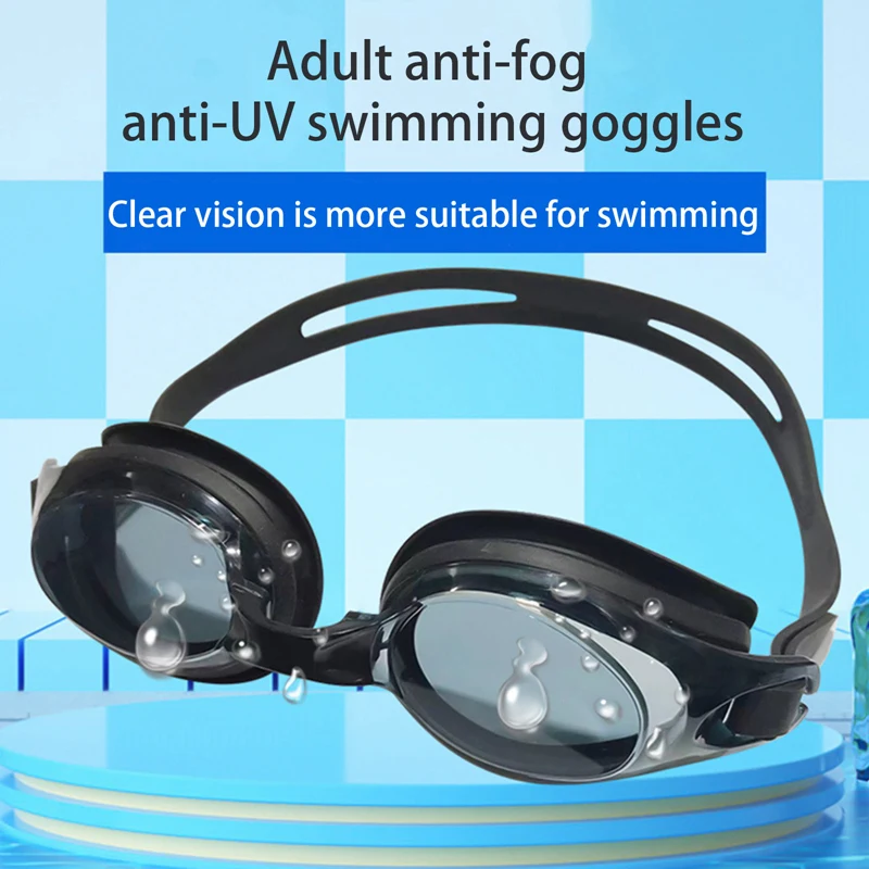

Professional Swimming Goggles Waterproof Silicone Belts Anti Fog UV Shield Eyewear Men Women Swim Glasses Diving Sunglasses