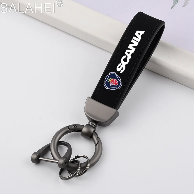 Новый высококачественный кожаный автомобильный брелок в подарок для Scania K250 K280 K310