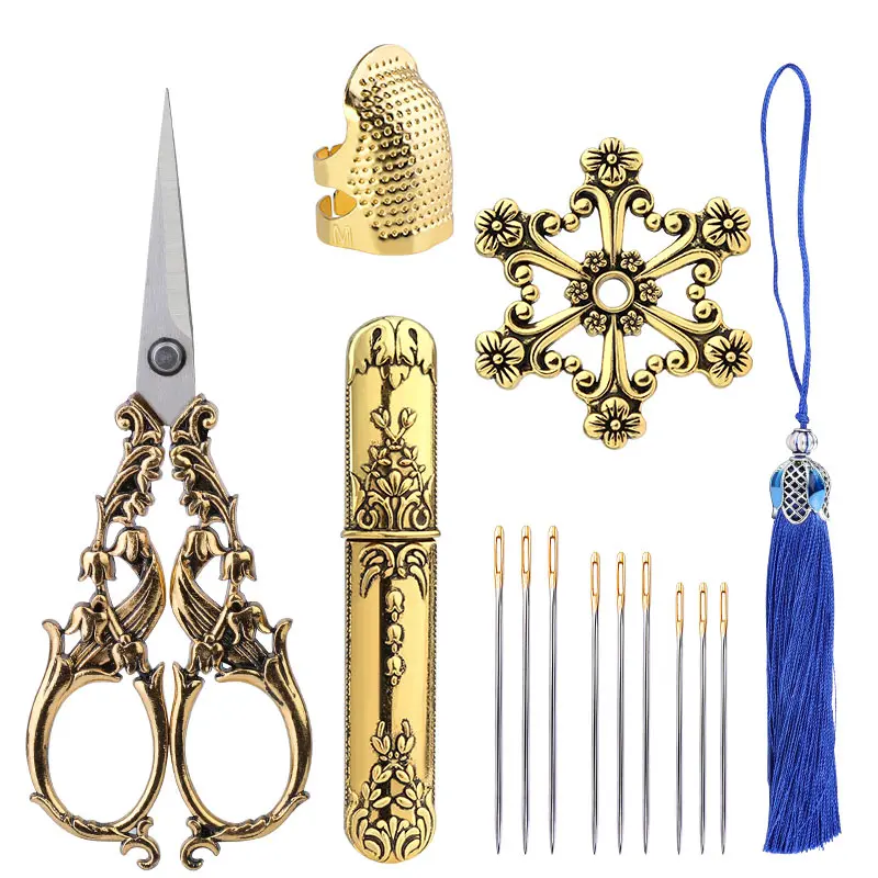 KRABALL Винтажный Набор Портновских Ножниц Для Вышивания Швейные Ножницы В