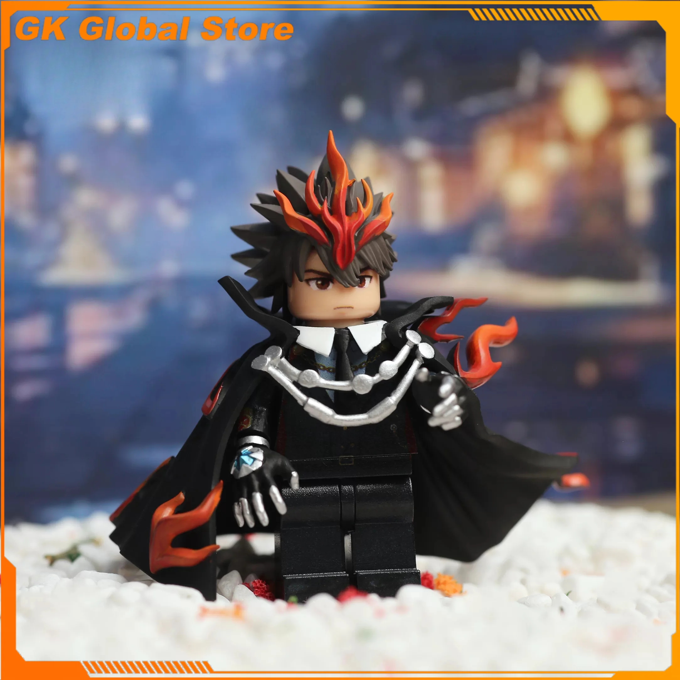 Фото Фигурка аниме-персонажа HITMAN REBORN Савада Цунайоши, сборная модель, конструктор, настольное украшение, подарок, игрушка №1