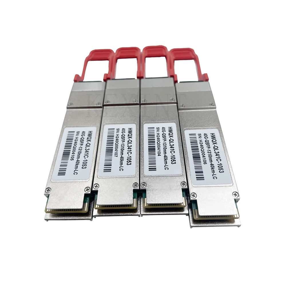 KEXINT 40GBASE-ER4 QSFP 1310 нм 40 км DOM Duplex LC SMF Оптический модуль приемопередатчика
