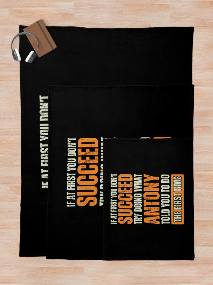 Персональное забавное одеяло Antony идеи подарков на День святого Валентина