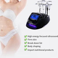 5d portable 6 in1 ultrasound cavitation rf ultrasonic vacuum slimming radio frequency massager skin care device health machine