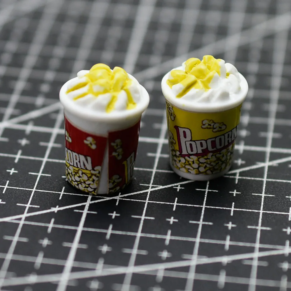 

1 шт./лот полимерный сплошной симулятор попкорна 21 мм Кабошоны Скрапбукинг бант для волос сделай сам Рождественский Декор