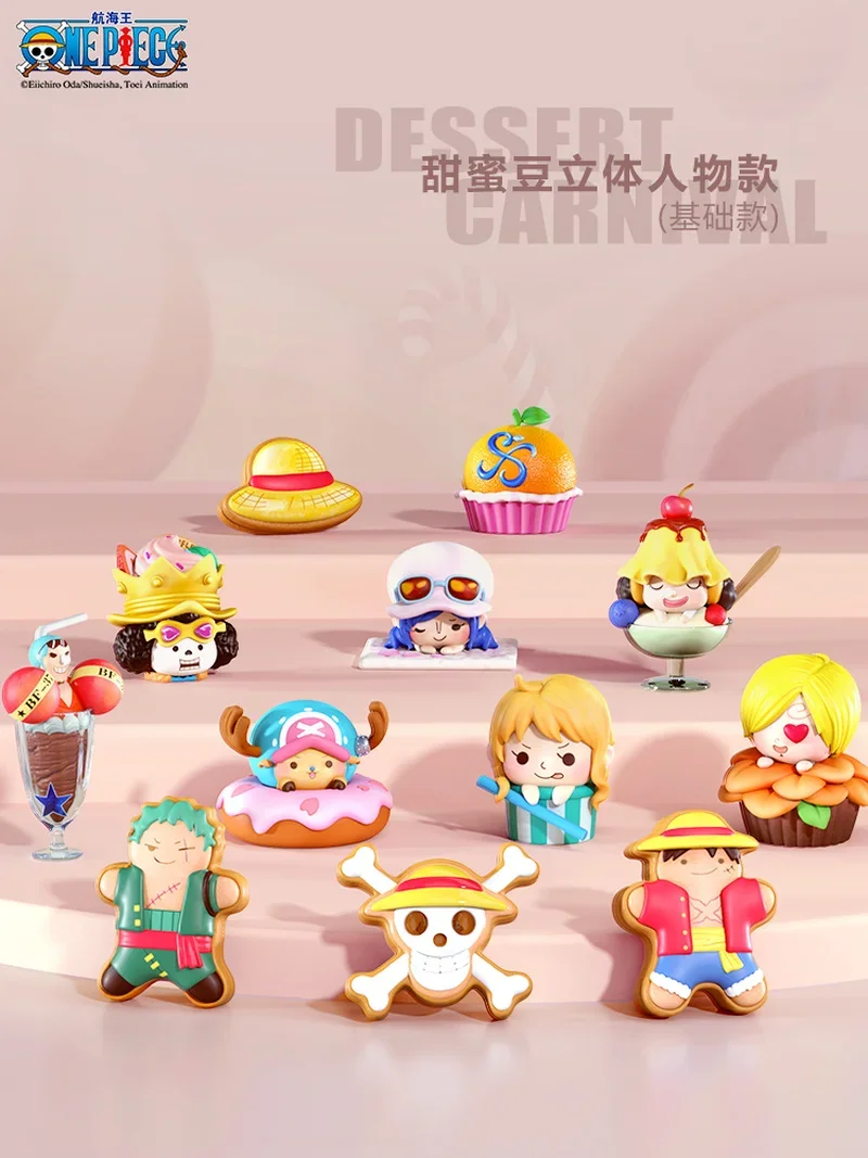 Оригинальная цепочка серии Sweet Bean Луффи магнитная наклейка на холодильник