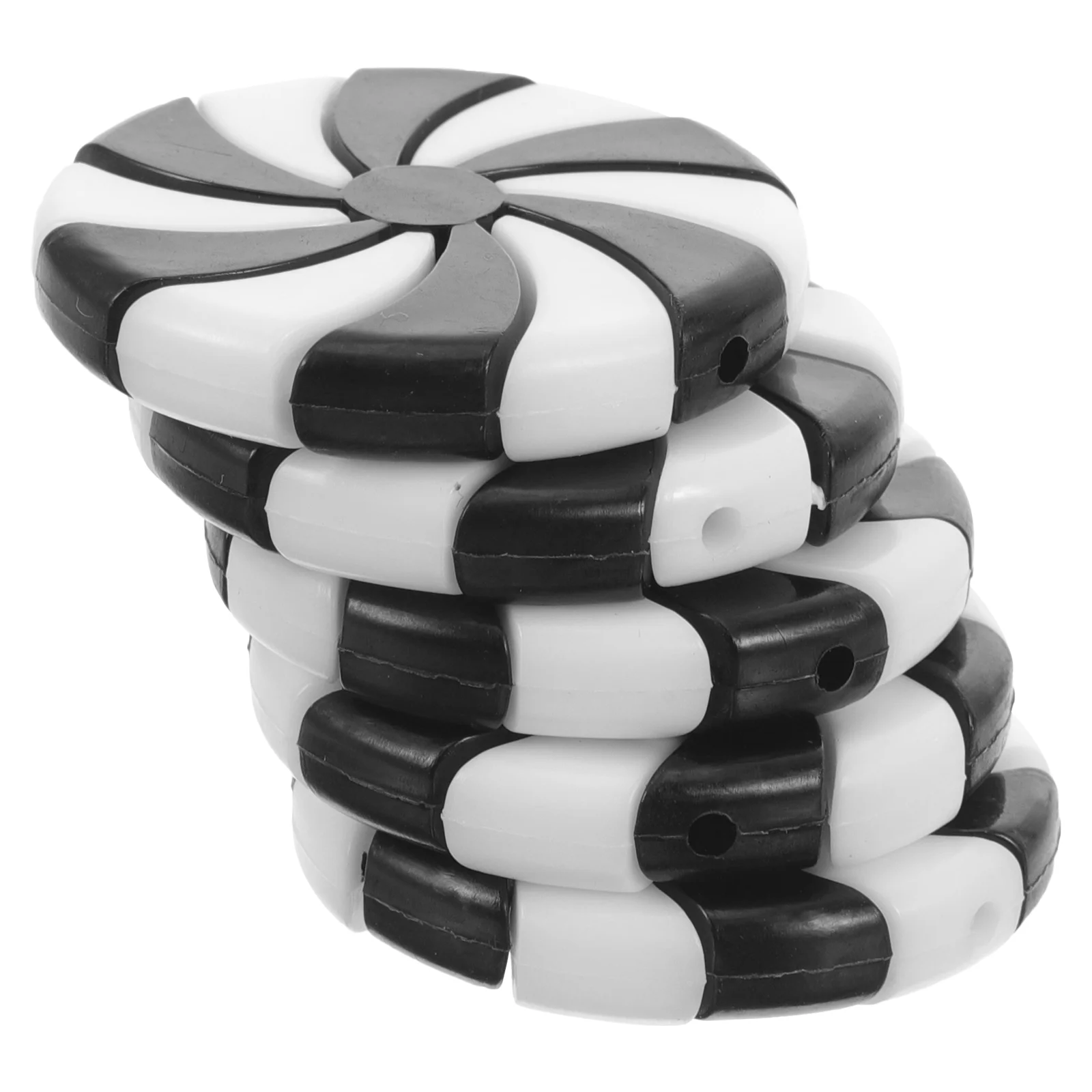 

10 Pcs Colorful Candy Cane Party Favors Crutch Christmas Xmas Ornaments Windmill Mint