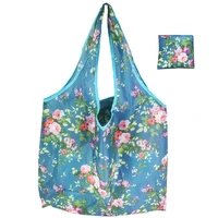 large shopping bag reusable eco bag grocery package beach toy storage bags shoulder shopping pouch foldable tote pouch package