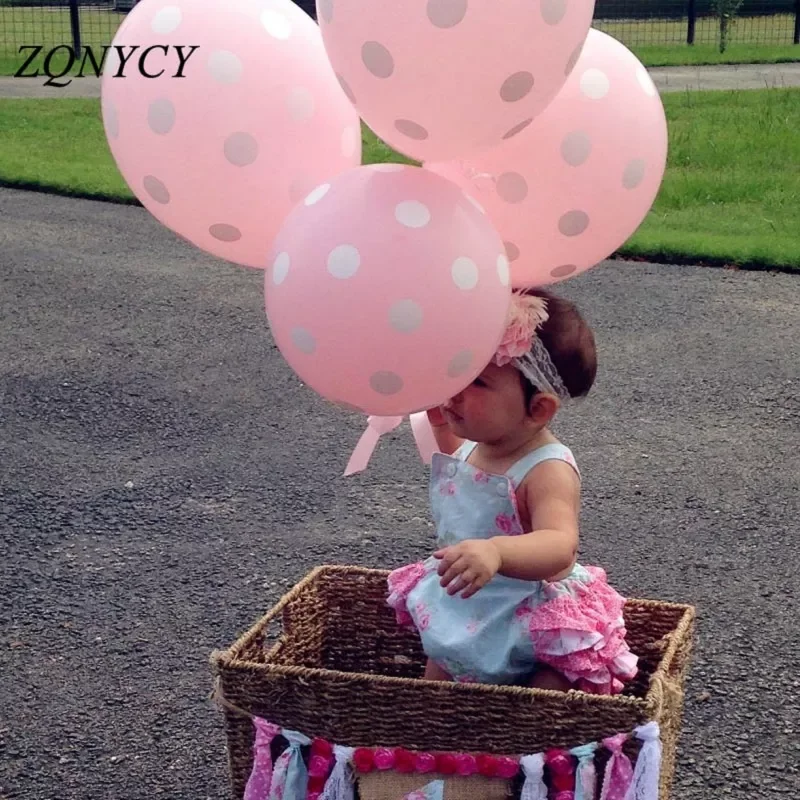 

12inch Multicolor Polka Dot Balloons Inflatable Latex Balloons for Wedding Birthday Party Baby Shower Decoration Cheap