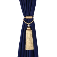 1pc magnetic curtain tieback tassel decorative room accessories window drapes holdback strap curtain clip holder buckle rope